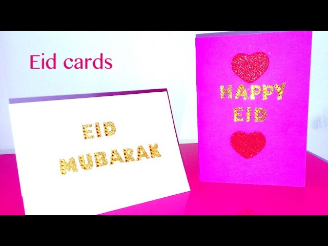 HOW TO MAKE EID CARDS (DIY)