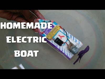 How to make homemade electric boat DIY