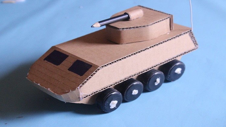 How to make Military Tank Destroyer | RC electric army tank