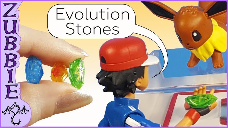 How to Make Miniature Pokemon Evolution Stones. DIY Pokemon Fire, Water, & Thunder Stones