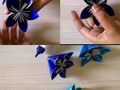 How to make || Origami Kusudama Flower