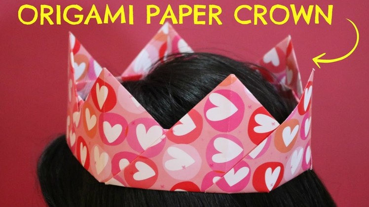 HOW TO MAKE PAPER CROWN FOR KIDS | ORIGAMI