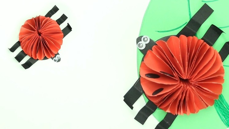 How to Make Paper Ladybug