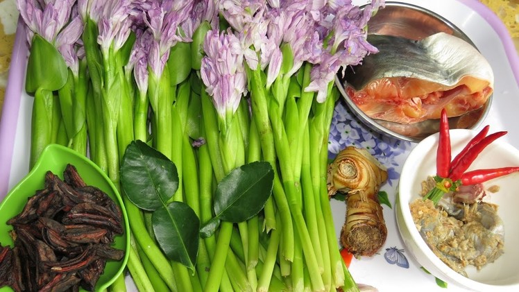 How To Make Somlor Machu សម្លម្ជូរ | Khmer Food Cooking at Home