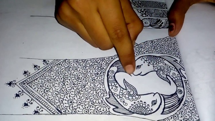 HOW TO MAKE YOUR OWN MEHNDI BOOK.