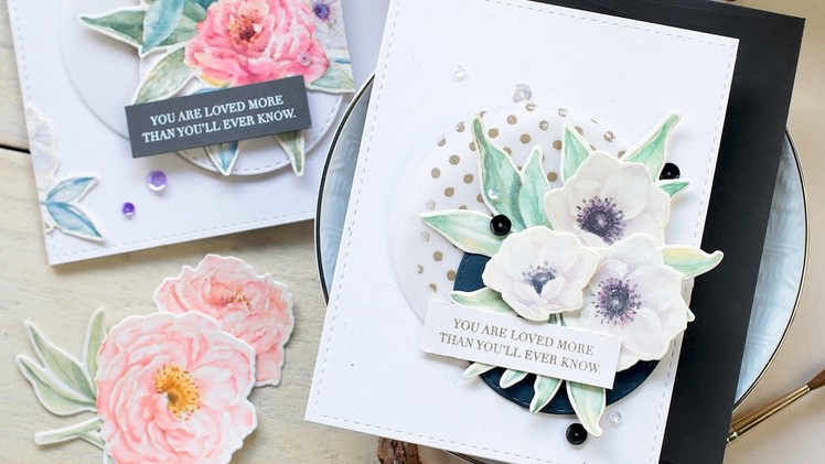 How To: Watercolor Card ft. MODERN ANEMONES Stamp Set