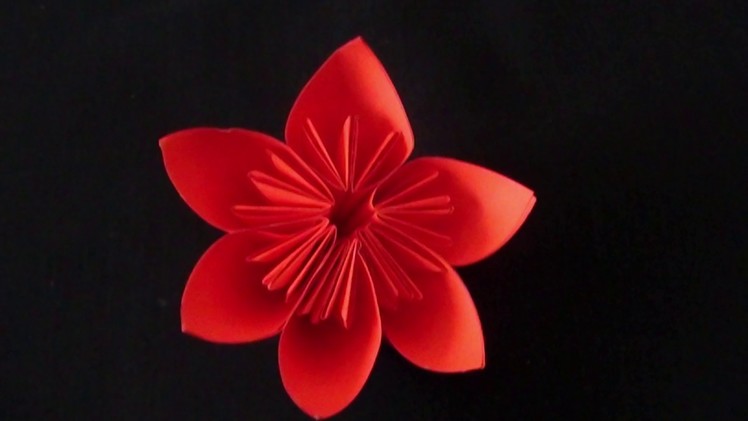 Kusudama Paper Flower Origami | How To make Video Tutorial