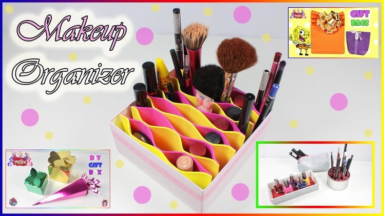 Makeup Organizer Compilation | How To Make Easy Gift Boxes