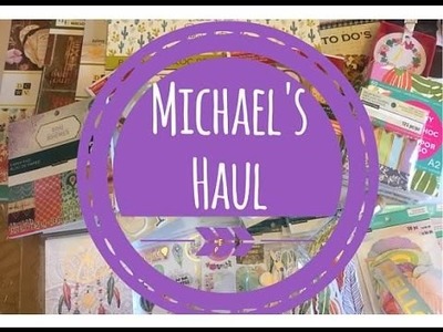 Michael's Haul || Paper Pads, Planner Goodies & Stationery