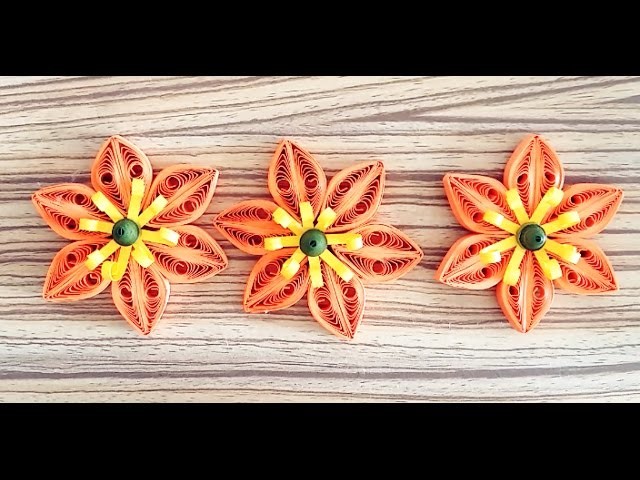 Paper Quilling flower