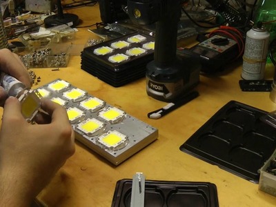 1kW water cooled LED build - Part 1