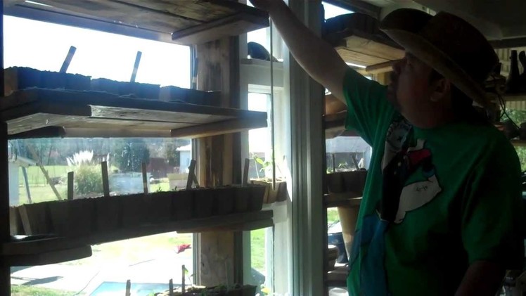 5 on the Farm: DIY  Cheap Window Shelves