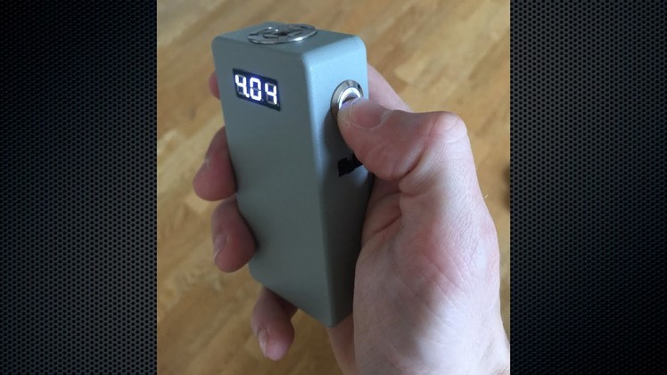 A Small Box Mod Build with Voltmeter, MOSFET, LED