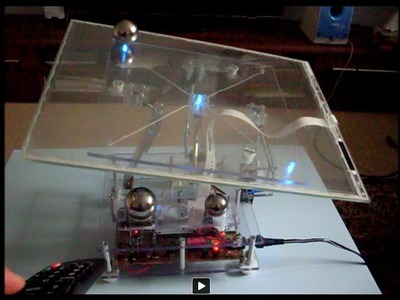 Ball on plate PID controller with Arduino - (1.2)