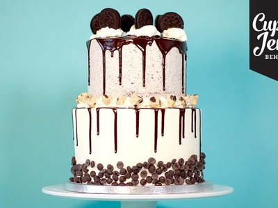 Behind the Scenes at C&D: Double-stacked Cookie Dough Oreo Cake | Cupcake Jemma