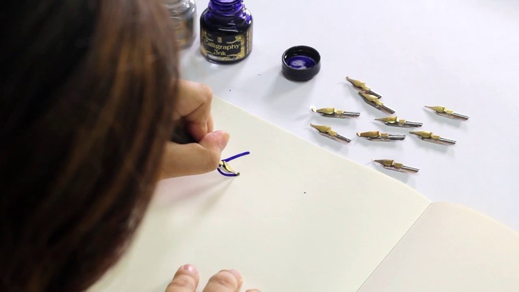 Calligraphy with Manuscript