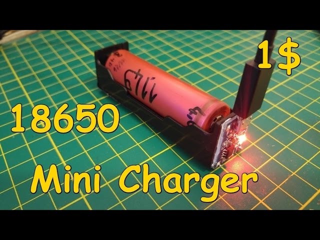 Cheap 18650 charger under 1$
