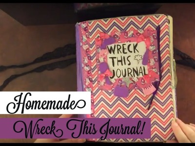 Completed Homemade Wreck This Journal | Flip Through!