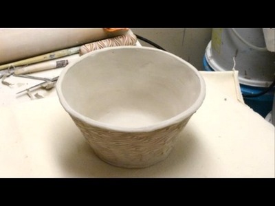 Creating a Conical Shaped Bowl from a Textured Slab with a Focal Accent
