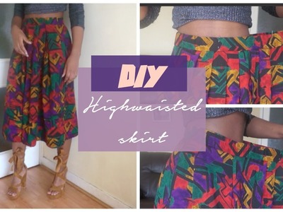 DIY highwaisted skirt | FASHION FIX EP2| Birabelle