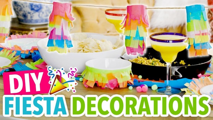 DIY Mini Pinatas & Tissue Paper Fiesta Decorations ~ Cinco De Mayo - HGTV Handmade