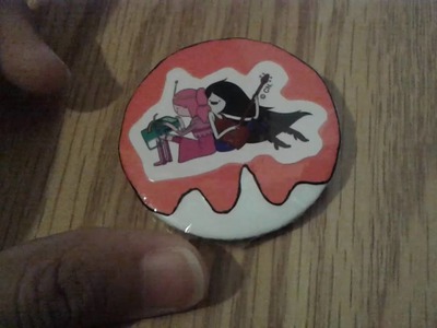 Diy simple taylor swift pin badge! (First ever diy)