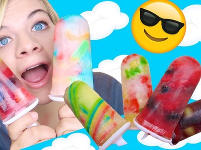 DIY SUMMER POPSICLES! ???? Easy and Delicious!. SoCassie