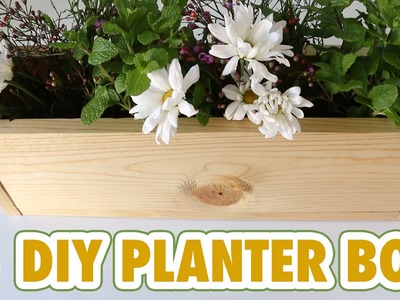 DIY Wood Tabletop Planter - HGTV Handmade