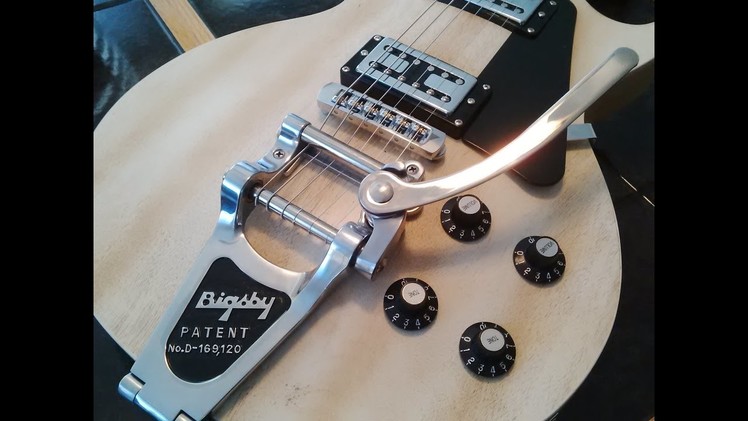 Do It Yourself - AXL 1216 Les Paul Build with Bigsby B7