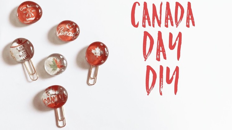 Dollar Tree DIY | Canada Day DIY| DIY Planner Clips