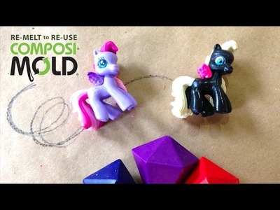 Duplicate Toys with ImPRESSive ReMold Putty: How to Make 2 Part Molds