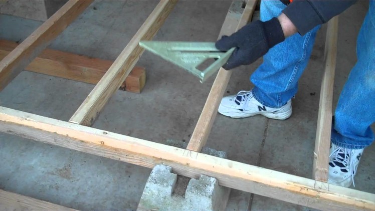 Episode 2 Foundation and Floor Framing