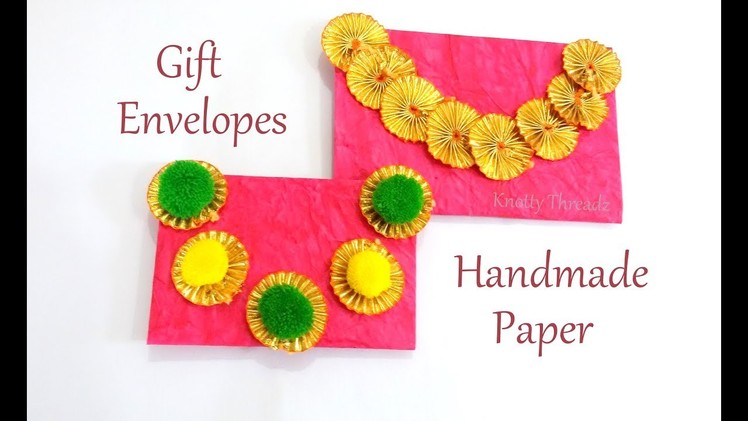 Handmade Paper Gift Envelopes | DIY | Gift Envelope | Children Art & Craft | Best Out Of Waste