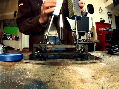 Home Made Knife Sharpening Perfict Angle Jig