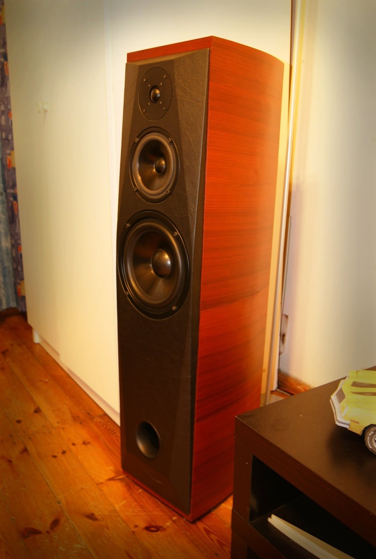 Homemade DIY speakers :) On STX first build. Slideshow. Kolumny podłogowe zdjęcia z budowy