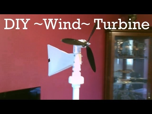 Homemade Wind Turbine Generator! - DIY (swivel-top) Wind Turbine