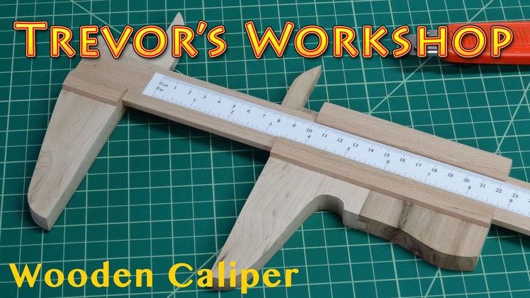 Homemade Wooden Caliper