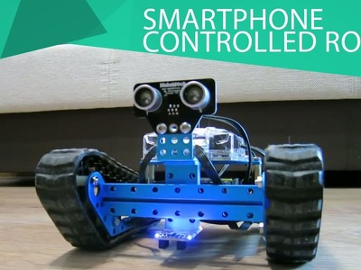 How To Assemble a Smartphone Controlled Robot. HomeCraft