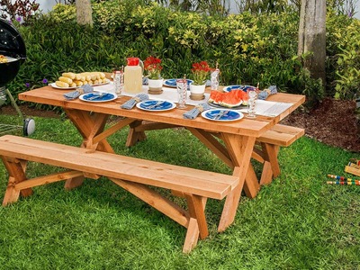 How to Build a Classic Picnic Table