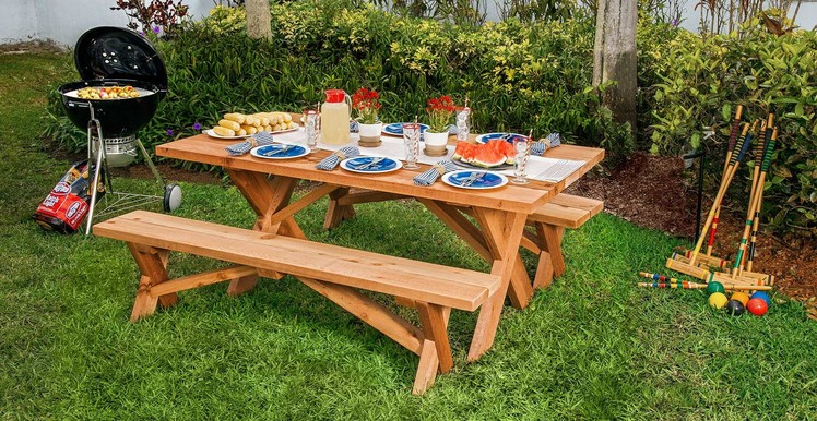 How to Build a Classic Picnic Table