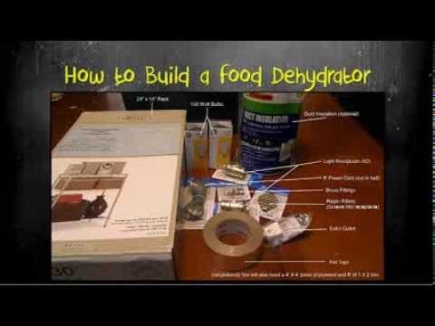 How to Build a Food Dehydrator