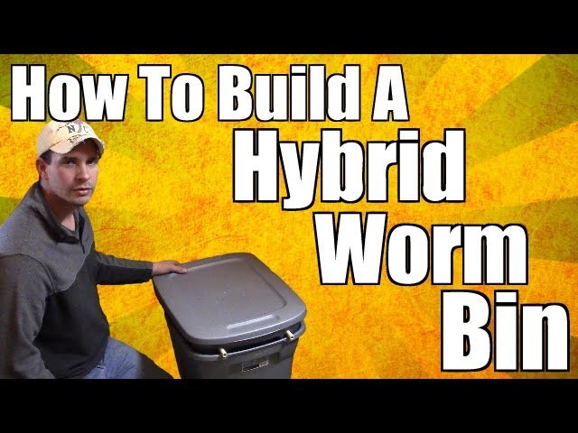 How To Build A Hybrid Worm Bin (Worm Farm)