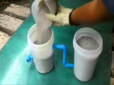 How to build simple water sand filter from home stuffs