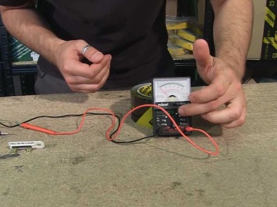 How to check a faulty thermal fuse using a multimeter