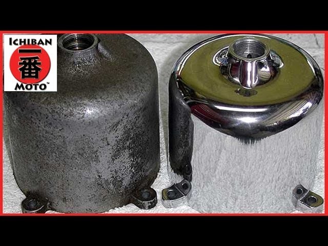 How To Clean and Polish Aluminum and Alloy Metal Engine Polishing on Café Racers or hot rods