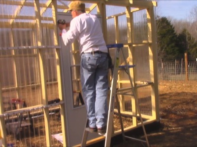How to Install TUFTEX panels on Greenhouse! DIY
