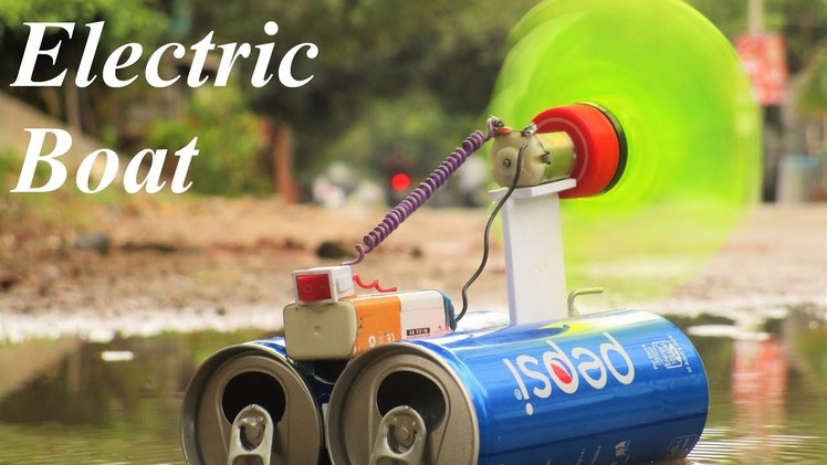 How to make a Airboat - Pepsi Battle Boat