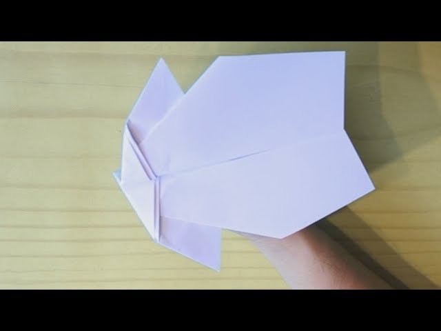 How to make a Super Stunt Plane Paper Airplane