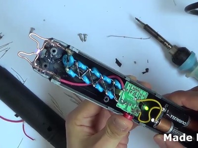 How to make a Taser from an electric fly swatter