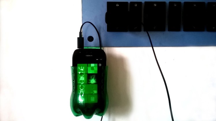 How to make cell phone charging holder | DIY Mobile holder